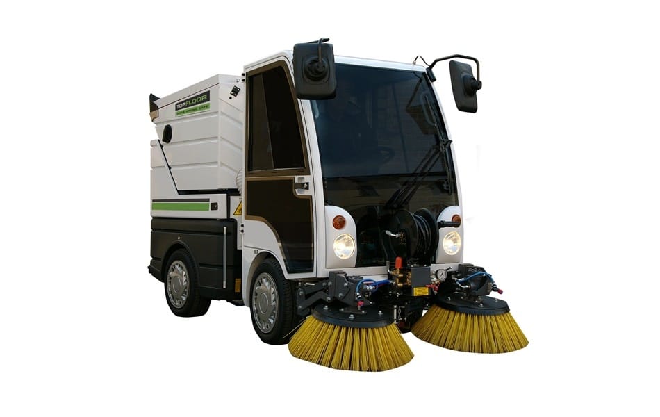 TOPFLOOR TF850R-SRS Ride-On Sweeper With Cab