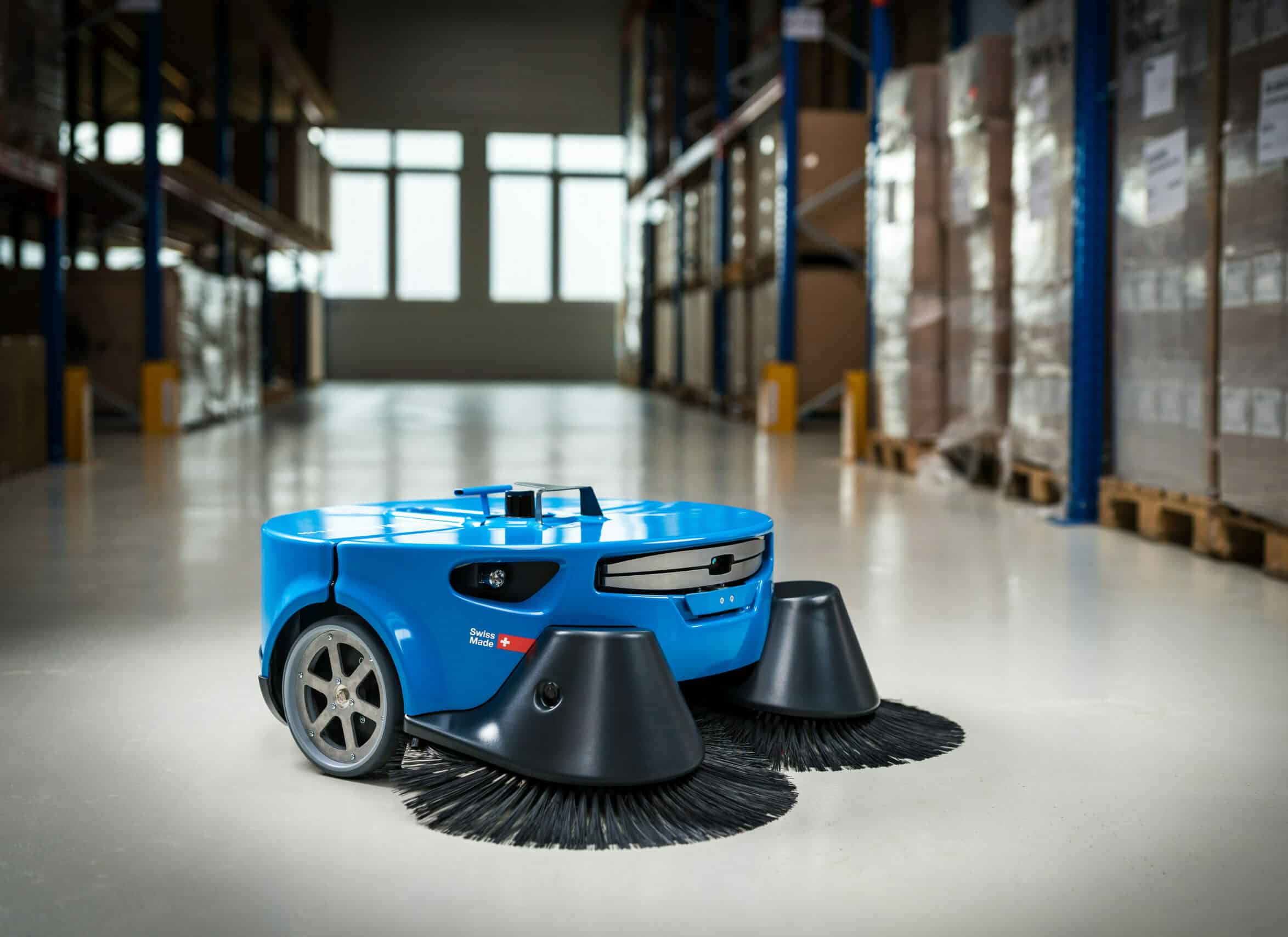 chokerende Vulkan ozon Robot Floor Sweeper K900 - Industrial Floor Cleaner Robot